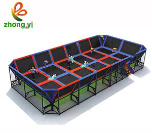 Conception de thème personnalisé beaux parcs de trampolines de parc de saut en hauteur d'intérieur pour enfants à vendre - Product Image 1