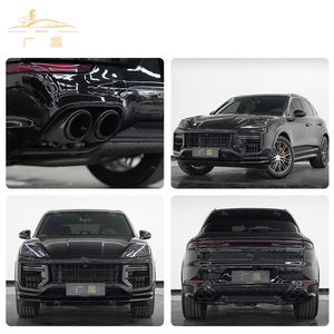Ventes d'usine 9YA 9Y0.2 coupé sec fibre de carbone lèvre arrière Turbo <span class=keywords><strong>GT</strong></span> pare-chocs jupe latérale tuyau d'échappement Kits de carrosserie pour Porsche Cayenne 2024 + - Product Image 4