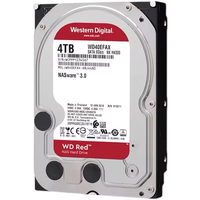 Disco Duro Interno de 4 TB SATA 6 Gbps 7200 RPM con 256 MB de Caché, 3.5 Pulgadas, WD40EFPX, Nuevo en Caja, para Servidor, NAS Multi-Bay, RAID