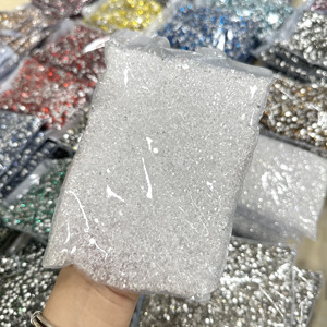 หินสแตนเลสสตีล Whatstone ขายส่ง <span class=keywords><strong>ขนาด</strong></span> SS3-SS50 หินคริสตัลแบบแบน ประดับตกแต่ง - Product Image 1