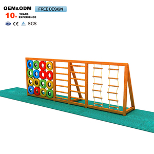 Aire de jeux extérieure en bois de haute qualité pour enfants avec toboggans personnalisés à prix abordable pour les parcs d'attractions - Product Image 6