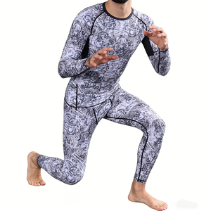 Licra de Compresión Estilo <span class=keywords><strong>UFC</strong></span> para Luchadores de MMA - Licra de MMA y Jiu Jitsu con Soporte de Compresión - Product Image 6