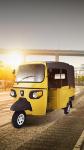 Piaggio "Piaggio Ape Auto DXL AUTO" India Popular Auto Rickshaw Transporte Vendedor ambulante Uso 3Wheeler Rickshaw - Product Image 2