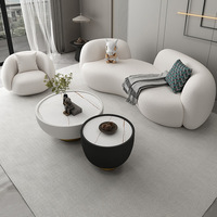 Ensemble de canapés sectionnels créatifs Alien pour la maison, l'appartement, le centre commercial Matériau de remplissage en éponge durable Élégant pour le salon