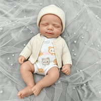 Figurine PASCALE de 12 pouces, poupée Reborn en silicone, chauve/chevelue, garçon/fille, membres flexibles, jouets pour poupées