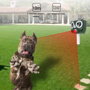 Ngoài Trời Không Thấm Nước IP58 PIR Cảm Biến 15M Thông Minh Kiểm Soát Dịch Hại Năng Lượng Mặt Trời Siêu Âm Pest Động Vật Hoang Dã Repellent - Product Image 3