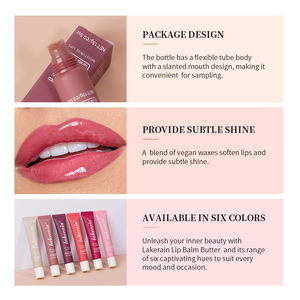 مرطب شفاه جديد من Lakerain لإزالة ترطيب البشرة الميتة على المدى الطويل مرطب شفاه 6 ألوان - Product Image 4