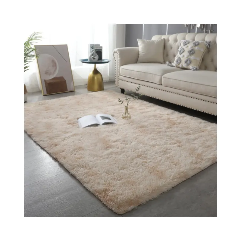 Natur Modern Shaggy Carpet Wohnzimmer Große Teppiche Wasch bare Boden matte Fluffy Carpet Custom Shaggy Carpet And Rug