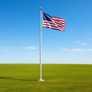 T-shirt con grafica Peace Through Strength Distressed Flag Usa - Product Image 3