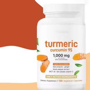 Suplemento de Cúrcuma al por Mayor, 120 Cápsulas, Súper Efecto, 1000 mg, Alta Absorción, Seguro para Adultos, pero No Apto para Mujeres Embarazadas - Product Image 5