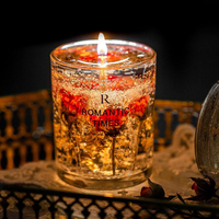 Maßgefertigte Gelee-Wachskerzen Handgemachte Aromatherapie Duftkerzen Festliche Bubble-Gelee-Kerze für Kreative Hochzeiten Ostern Ramadan