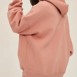 Felpe con cappuccio da uomo personalizzate con stampa a sbuffo di alta qualità da donna Oversize con cappuccio da donna