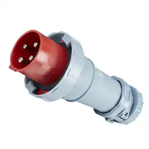 Fabrikant Waterdichte Bouw Europese Standaard 3 Fase 415vac Ip67 Industriële 63 Amp Plug