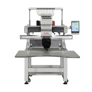 <span class=keywords><strong>Machine</strong></span> à broder informatisée DDP à tête unique de type C, 12/15 aiguilles, grande surface 500*800 mm, pour casquettes/objets plats/T-shirts - Product Image 6