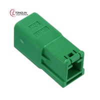Carcasa de Conector Coaxial RF Profesional GT5-1S-HU(B) para Terminales F, Verde