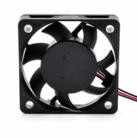 Ventilateur axial à faible bruit Delta DC 5V 0.23A AFB0505LB 5015 5CM, double roulement à billes, sans balais, 3 fils, pour projecteur, mini PC, ventilateur de refroidissement