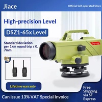 Instrument de niveau haute précision DSZ1-65X Instrument de mesure d'ingénierie haute précision Ensemble complet de niveau extérieur