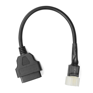 Câble de diagnostic pour ECU <span class=keywords><strong>Delphi</strong></span> 6 broches, adaptateur de diagnostic OBDII pour moto Benelli TNT 25/135/300/600, GT600, 302R, TRK502 - Product Image 1