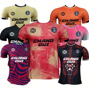 <span class=keywords><strong>Maillot</strong></span> de football respirant à manches courtes version thaïlandaise, 100 % polyester, collection été 2025/2026 – Meilleures ventes - Product Image 1