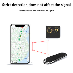 Mini Supporto Magnetico in Metallo per Telefono da <span class=keywords><strong>Auto</strong></span>, Montaggio su Cruscotto con Striscia Magnetica - Product Image 2