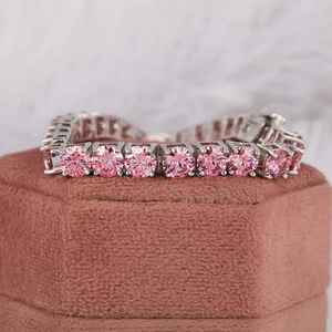 Moissanite 15 TCW Lab Grown Diamond Tennis <b>Bracelet</b> 14K Solid Gold Stackable <b>Infinity</b> Certificate Diamond Tester Passed Gift - Product Image 2