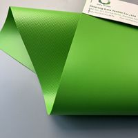 Tissu pour château gonflable vert 1000D 680gsm, résistant à l'abrasion, ignifuge, hermétique, en bâche PVC, directement du fabricant
