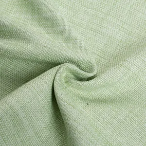 High Quality Inherent Flame Retardant Curtain Fabric Linen Look Fire Retardant Blackout Curtain Fabric