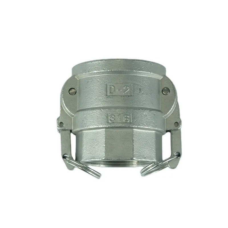 DKV Stainless Steel 304/316 Quick Cam Lock Coupling 304 pipe fittings Coupling Type D Female thread Camlock Quick Coupling