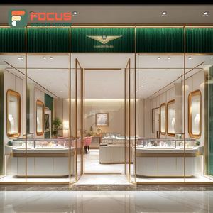 Fabricante de Muebles para Joyerías Personalizados, Mueble de Exhibición de Joyería con Marco de Madera para Tiendas de Marca - Product Image 3