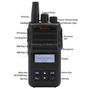 Radios Mytetra DM618 DMR de Alta Potencia, Walkie Talkie de Largo Alcance, Intercomunicador Portátil, Comunicación Inalámbrica Bidireccional - Product Image 2