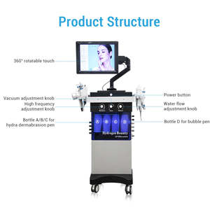 Appareil professionnel 14-en-1 de microdermabrasion à l'eau et à sec, et de microdermabrasion au diamant pour soins du visage Hydra Beauté - Product Image 1