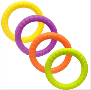 Outdoor Fitness Flying Discs Interactive Training Ring For Dogs EVA Dog Toys Ring Water Floating