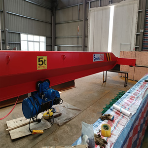 Grúa aérea de 5 toneladas, viga única, viga, grúa aérea eléctrica, precio - Product Image 3