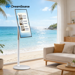 <b>Portable</b> Smart Mate Vertical Digital Signage Battery Powered Touch Screen Advertising Kiosk - Product Image 1