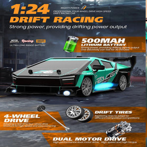 Voitures RC en promotion : Voitures de course télécommandées haute vitesse, résistantes aux chutes, à quatre roues motrices, pour enfants, jeu de course - Product Image 3