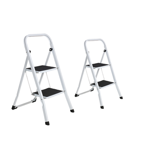 Moderne 2-<span class=keywords><strong>Step</strong></span> Draagbare Stalen Vouwladder En 131 Ontwerp Voor Thuisveiligheid Voor Keukensupermarkten Magazijnen Fabrieksprijs - Product Image 2