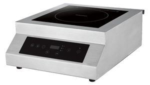 Cuisinière à induction commerciale haute puissance 5000W à brûleur plat unique, contrôle par capteur, bobine en cuivre pur AM-CD507 - Product Image 2