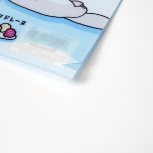 Bán buôn phim hoạt hình tài liệu L Shape PVC Pocket A4 Pp nhựa thư mục tập tin - Product Image 5