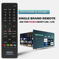 Télécommande de remplacement infrarouge HUAYU RM-L1313 facile à configurer pour téléviseur intelligent Hisense