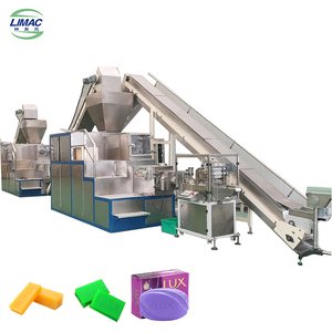 LIMAC 500 kg/h, acier inoxydable 304, ligne de finition de savon à lessive/savon de toilette à haute efficacité, machine à fabriquer des barres de savon, garantie 1 an - Product Image 1