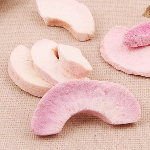 Pepinos de durazno liofilizados al por mayor sin azúcar añadido, fruta a granel para té, repostería o aperitivos - Product Image 2