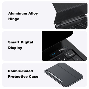 Tastiera Magnetica BT all'Ingrosso con Tasti a Forbice e Display Digitale della Batteria per <span class=keywords><strong>Samsung</strong></span> Galaxy <span class=keywords><strong>Tab</strong></span> S7+/S8+/S9+/S10+/S7 FE/S9 FE - Product Image 2