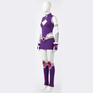 Disfraz de Cosplay de Raven de Teen Titans, Conjunto Completo Morado para Mujer, Disfraz de Anime para Juego de Roles, Fiesta de Halloween, Primavera 2026 - Product Image 1