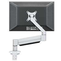 Bras de moniteur LCD en aluminium pour bureau Support de moniteur unique