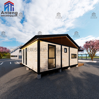Maison modulaire préfabriquée avec structure en acier robuste