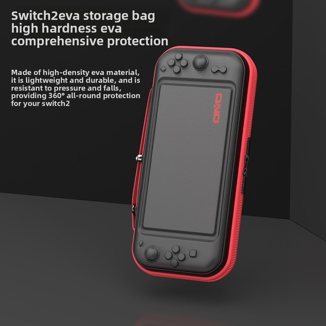 New for NS2 EVA Hard-Shell Game Console Protective Case for Nintendo Switch 2 Travel Storage Bag Multifunctional Portable Boxed