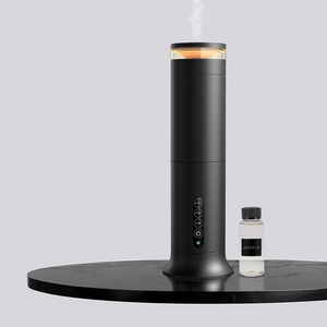 Wholesale Battery Portable Home Hotel Fragrance Scent Marketing Large Silent 360 <b>Aroma</b> Waterless Essential Oil Tower <b>Diffuser</b> - Product Image 2