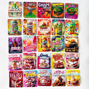 En stock : Des milliers de sacs Mylar anti-odeur de 3,5 g, sachets Mylar préformés de 3,5 g, sachets Doypack de 3,5 g pour fleurs et bonbons - Product Image 1