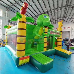 Chateau gonflable dino park inflatable jumper bounce house commercial bouncy castle with slide - Product Image 3