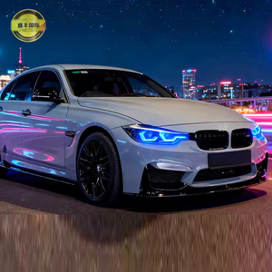 Gen 3 Iconic Crystal Angel Eyes para BMW LED RGB Chasing Headlight Car Retrofit con señal de giro Halo Rings New Condition - Product Image 3